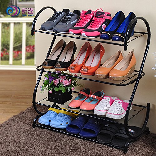 wrought iron boot rack