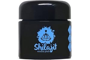 HYBRID HERBS - SHILAJIT RESIN | 100% Natural Genuine & Purified | Support Immunity, Vitality & Longevity Supplement | Rich Minerals Source & Trace Elements | Fulvic Acid | 226 Servings (113g)
