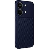 Coverzone Xiaomi Poco X8 Pro Max ile Uyumlu Silikon Kılıf Kamera Korumalı Karbon TPU Brimstone Ultra Slim Fit Delux Lacivert