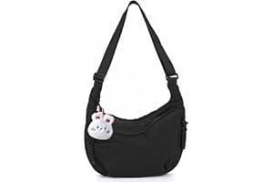 TYXHXTF Borsa Mezzaluna Donna, Crossbody Bag Hobo con Tracolla Regolabile Marsupio con Cerniera per Tempo Libero, Lavoro, Viaggi