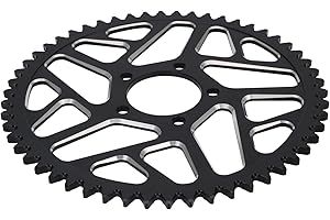 JFG RACING Sur-Ron Motorrad-Ritzel, 54 Zähne, Heckrad für Sur-Ron S/X Segway X160/X260 Talaria Sting Elektrisches Sur Ron Light Bee-Black