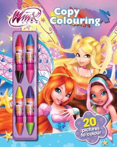 Winx Copy Colouring: 20 pictures to colour (Winx Club)