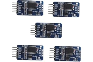 ‎WISHIOT Wishiot DS-3231 Real Time Clock Modul High Precision AT24C32 IIC RTC Sensor ohne Batterien für Arduino Nano Mega2560 Leonardo Raspberry Pi (5 Stück)