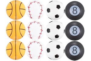 JOOLA 42177 - Juego de Pelotas de Tenis de Mesa (40 mm, 3 Estrellas, Rebote Uniforme, Colorido)