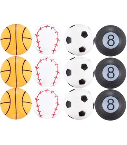 30 Palline Da Ping Pong Colorate - 40mm, Materiale PP Resistente - Per Allenamento E Divertimento