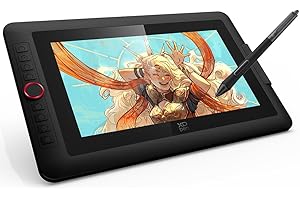 XP-PEN XPPen Artist 13.3 Pro V2 Tableta Gráfica con Pantalla 16K Niveles, Tableta Gráfica Dibujo Digital 99% sRGB con Lápiz de X3Pro Chip Inteligente, Compatible con Windows, macOS, Android, ChromeOS, Linux