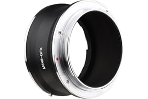 Andoer M645-GFX Kameraobjektivadapter Ersatz für Mamiya 645 Objektiv an Fujifilm G Mount GFX100 GFX50S GFX50R GFX100S Kameras