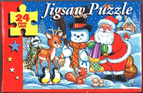 Miniature Christmas Jigsaw Puzzle 24 Pieces 16.5 x 12cm (6.5" x 4.75")
