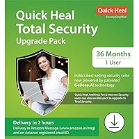 Quick Heal Total Security Renewal Upgrade Gold Pack - 1 User, 3 Years (Email Delivery in 2 hours- No CD)- Existing Quick…