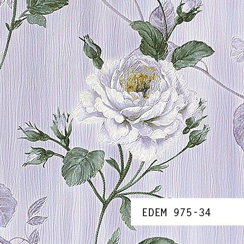Tapeten MUSTER EDEM 975-Serie | Vliestapete Rosen vintage Barock Blumen, 975-XX:S-975-34 - 3