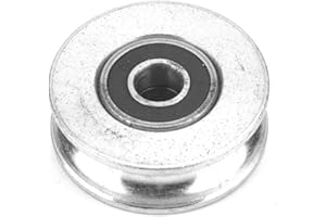 WANDISY Skateboard Bearings,Bearing Wheel, High Strength Bearing Wheel Wire Rope Lifting Guide for Pulley Block(48mm)