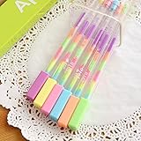 Gelstifte in sechs Farben, Farbverlauf, zum Basteln/...