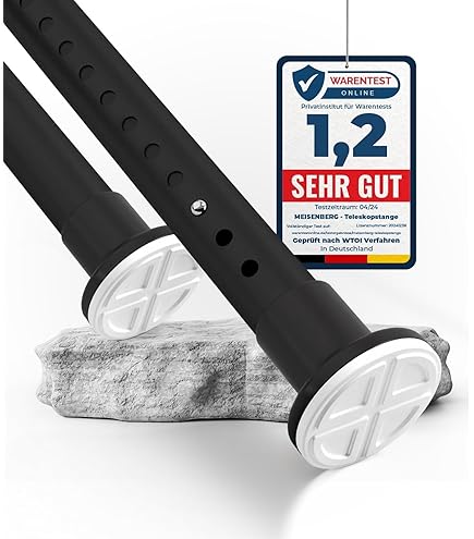 2 Pièces Support De Tringle à Vêtements Mural, Support De Tringle à - 4