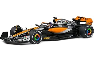 Solido 1:43 MCLAREN MCL60 Orange O.PIASTRI Great Britain GP 2023