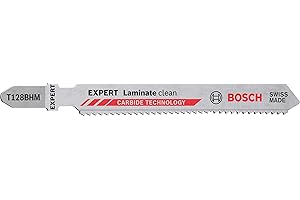 BOSCH Expert Stichsägeblatt T 128 BHM 'Laminate Clean' (2 Stück)