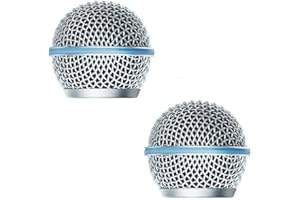 GENERIC 2 griglie di ricambio per microfono Shure BETA 58A, BETA 58