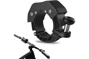 XXHUO Sonnette Vélo 85dB Klaxon Velo Puissant Étanche Universel, Mini Clochette pour Guidon 22,2–31,8mm, Accessoire pour Adulte Enfant VTT Vélo Électrique Trottinette, Son Clair Sécurité Route