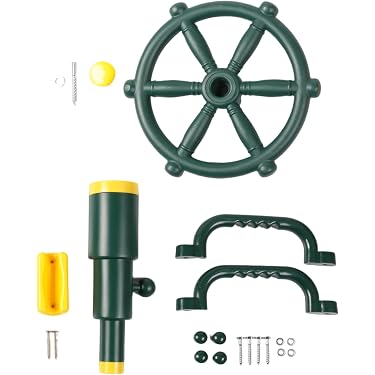 Télescope D'Exploration Pour Enfants – Accessoire De Balançoire Et Cabane – PP Léger, Fixation Incluse – Pour Jeux De Pirate Et Découvertes