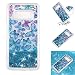 Produktbild JUNHENG Hülle kompatibel mit Samsung Galaxy S10e,Glitter Flüssig Quicksand Cover Case Clear Transparent Silikon TPU Handyhülle Bling Cute Original Schutzhülle für Samsung S10e - Schmetterling