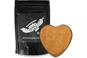 ‎ROYAL SPICE Royal Spice Bratwurstultra Currywurst Sauce 240 g - Spice Mix for 2 L Currywurst Sauce - BBQ Curry Sauce DIY - Curry Sausage Powder Sauce Base Like Snack - Vegan & No Additives