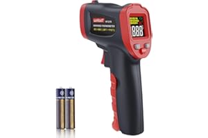 Wintact Infrared Temperature Thermometer Gun, Digital Laser Temp Gun Non-Contact Measuring Surface & Ambient Temperature for Kitchen Cooking Food Pizza Oven Grill Meat Fridge Reptile -58℉ to 1112℉