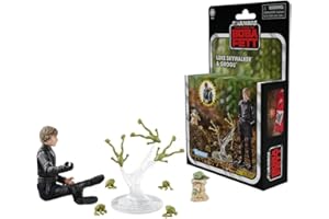 Star Wars: The Book of Boba Fett Vintage Collection Luke Skywalker & Grogu Action Figures 10 cm