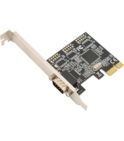KALEA-INFORMATIQUE Carte PCIe 1 Ports COM Série RS232 Avec Fiches DB9 Chipset Oxford Oxpcie952