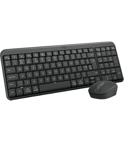 Logitech MK540 Advanced Wireless Keyboard & Mouse Combo - Full Size Scissor Keys