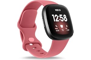 Demark Strap for Fitbit Versa 4/ Versa 3 Straps for Women Men/Fitbit Sense/Sense 2 Strap, Soft Sport Watch Strap Replacement Wristbands for Fitbit Versa 4/Versa 3/Fitbit Sense/Sense 2
