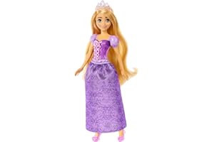 Mattel Disney Princess Rapunzel Doll Princess Movie Tangled Toy +3 Years (HLW03)