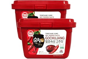 WANAHONG SAJO HAEPYO Lot de 2 pâtes de piment coréen HALAL Gochujang 500 g