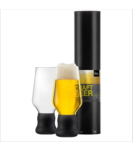 Eisch Craft Beer Experts, Craft Beer Kelch 203/12 Black 2 verres à