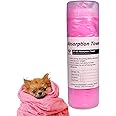 Aeolus 1pc 24 X 7 inches Dog Towel Ultra-Absorbent Suitable for Small, Medium Large Dogs and Cats, Pink, Easy to Clean and Maintain, Durable Construction