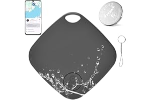 KKSTOTO Localizador GPS Android, Impermeable Tracker GPS Android, Rastreador para Maletas de Viaje, Tag Android de Objetos Compatible con Google Encontrar mi Dispositivo App