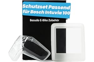 Besudo Set custodia protettiva per Bosch Intuvia100 & Bosch LED unità di controllo remota – Custodia protettiva protettiva da graffi e urti per BHU3200 & BRC3600 Ebike accessori – L042-K-100