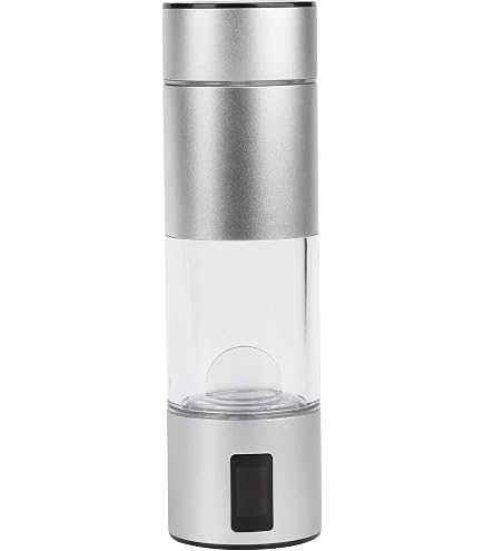 Wasserstoff-Wasserflaschen-Generator – Bis Zu 4500 Ppb, SPE/PEM Technologie | Aus Metall, Mit Inhalations-Kit