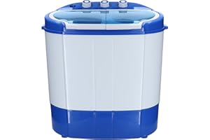 Mestic MW-120 Waschmaschine Waschtrommel Wasch-Zentrifuge 3,5kg 250 Watt Camping Wohnmobil Wohnwagen