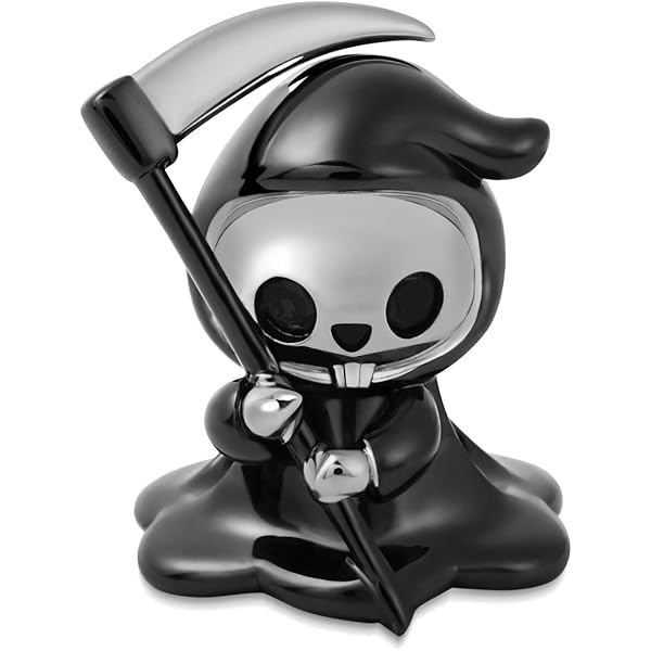 GNOCE Scarecrow Voodoo Doll Charm – Sterling Silver & Gold Plated, For Bracelets & Necklaces