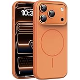Minesk iPhone 17 Pro Max i&ccedil;in Magsafe ile Uyumlu Kılıf Metal Tuşlu &Ccedil;izilmelere ve Soyulmalara Karşı Dayanıklı Materyal, Konfo