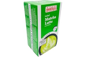 WORLD FOOD SHOP Gold Kili Instant Matcha Latte - 25g x 10 Sachets (Pack of 2) - Premium Green Tea Powder Drink Mix - Quick and Convenient Matcha Lattes - Authentic Taste - Ideal for Home or On-the-Go Enjoyment