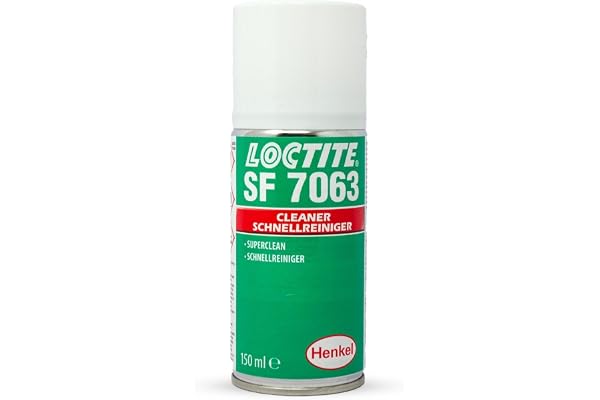 LOCTITE® SF 7063 150 ml Aerosol – Dégraissant Multi-Usage – Nettoyant de Surface Rapide et Efficace pour Préparation Avant Collage