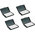 NOZOMI Uninked Stamp Pad – Blank Refillable Ink Pad for Rubber Stamps, Office & Craft Use – Reusable Dry Stamp Pad for DIY, Arts, Notary, and Business – Medium Size