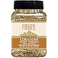 Pride of India – Coriander Seed Whole – Fresh & Gourmet Indian Whole Spice – Good for Curries/Meat/Chicken – Easy to Store – 8 oz. Medium Dual Sifter Bottle