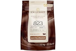 Callebaut Chocolate Milk 33.6 Percent Easi-Melt Buttons Callets 2.5 Kg