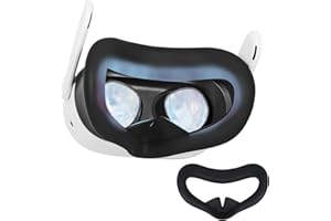 BAOMAEYEA Cubierta Facial de Silicona Para Meta Quest 3S - Almohadilla Compatible Con Auriculares y Accesorios Quest3S - Máscara Resistente Para VR