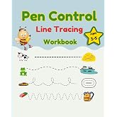 Pen Control Line Tracing Workbook Ages-3-5: My First Learn-to-Write Workbook: Practice for Kids with Pen Control, Line Tracin