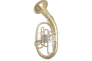 Tuyama Tuba Wagner en F/B – Corne de wagner avec 3 valves rotatives et valve d'inversion – Complet avec valise, embout buccal et accessoires
