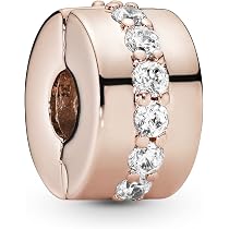 Pandora Clip Sparkling Spacer Charm in 