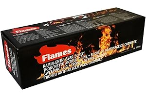 La zappa Ceppo spazza camino per stufe a legna tronchetto mangia fuliggine