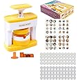 NALACAL Button Maker Machine, 55mm(2.16inch), DIY Pin Badge Button Maker, Button Press Machine with 48Pcs Button&Pictures and Circle Cutter and Cutting (Button Maker Machine) Arts, Crafts and Sewing